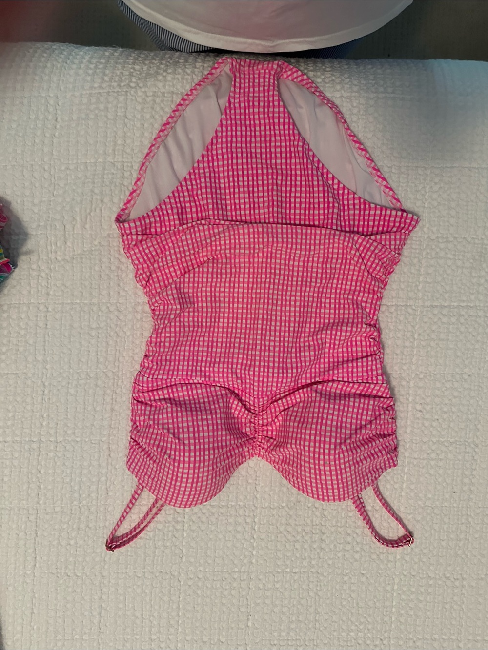 Lilly Pulitzer Pink Gingham One-Piece Swimsuit